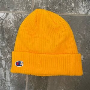 Yellow Champion Beanie
